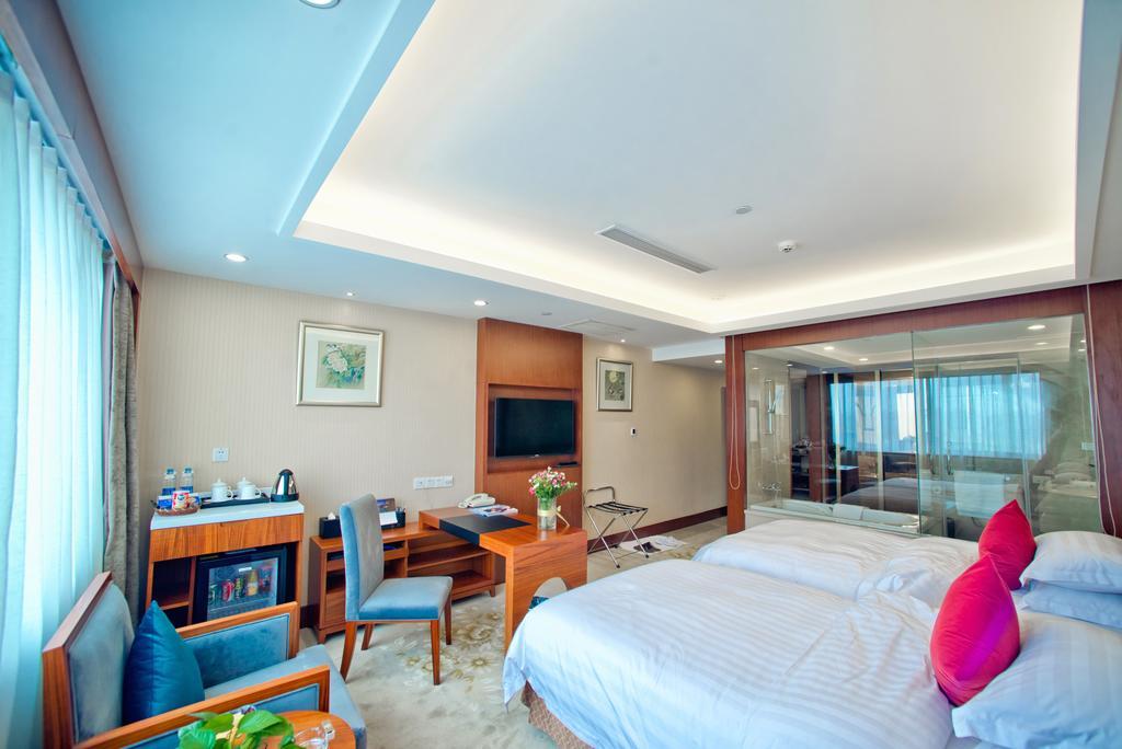 Huafang Jinling International Hotel Csangcsiakang Szoba fotó